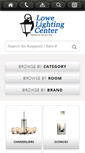 Mobile Screenshot of lowelightingcenter.com